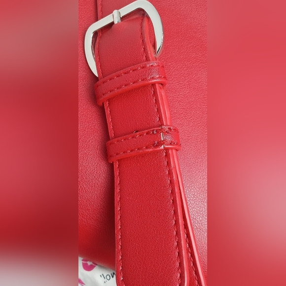 Lightly used LOVE MOSCHINO Embellished faux leather Vegan Leather shoulder bag - Picture 8 of 11